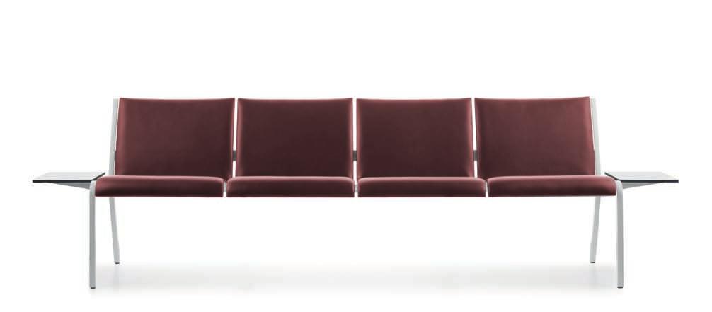 Sellex Suma El sistema SUMA permite la utilización de asientos en madera natural ó con el frente tapizado.