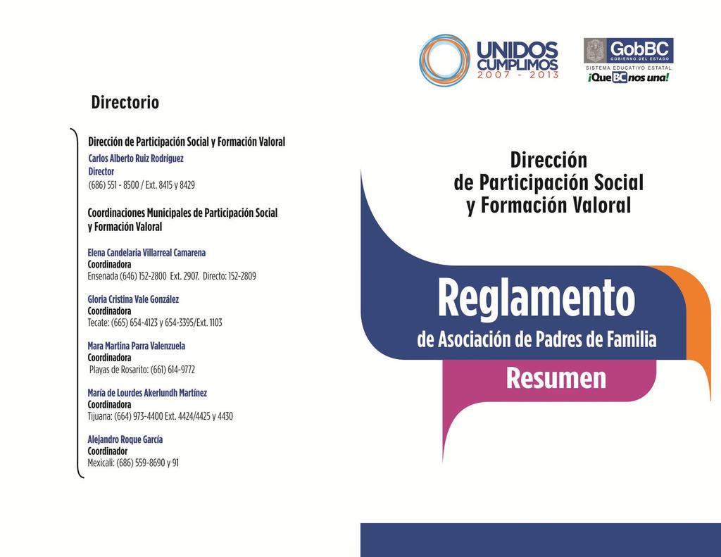 Ernesto Ramos Becerra Jefe de Área de Vinculación Social Coordinación Municipal de Participación Social y