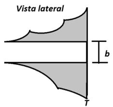 Aunque aquí se describe como una antena de onda progresiva, la antena de la Fig. 3.9 puede ser considerada como un simple arreglo de ranuras en una guía de onda.