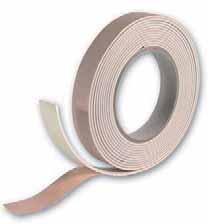 lovink CINTA DE ESPUMA APLICACIÓN Se emplea para aumentar el diámetro de los cables hasta alcanzar el diámetro de los anillos de espuma en los empalmes