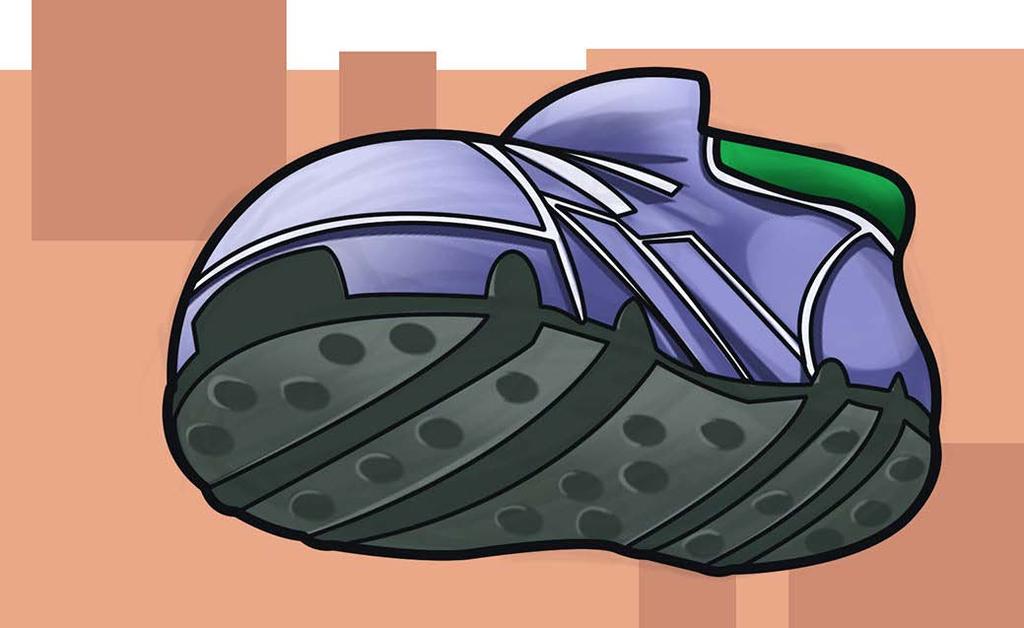 5. Compra zapatos con buena adherencia al piso Con el fin de ayudar a los niños con su falta de coordinación y ayudar a prevenir las