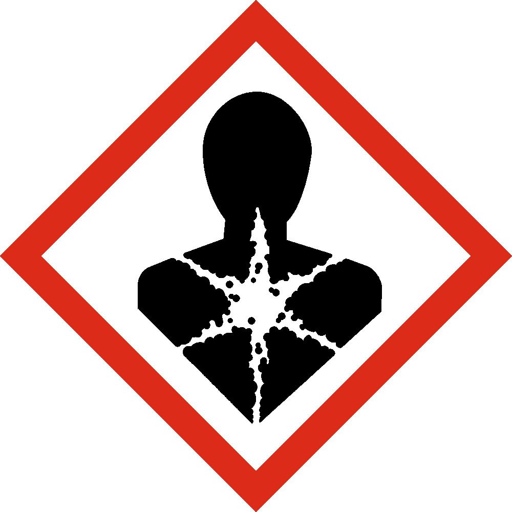 Identificación de peligros Peligros físicos Peligros para la salud Peligros definidos por OSHA Elementos de la etiqueta Sensibilizadores cutáneos Carcinogenicidad Categoría 1 Categoría 2 Palabra de