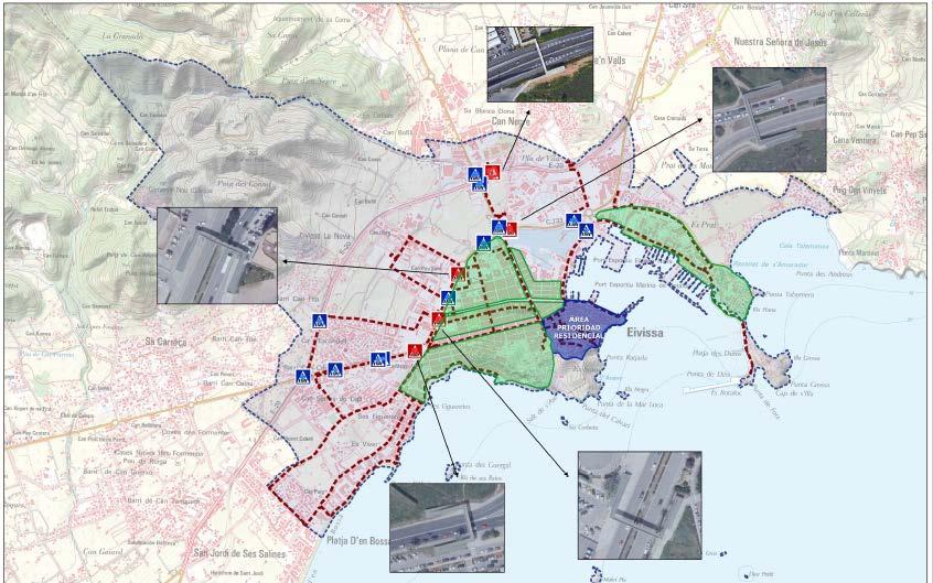 LINEA ESTRATEGICA 3: PLAN SECTORIAL PARA LA MOVILIDAD PEATONAL Y PMR Creación de itinerarios peatonales accesibles y adaptados PMR que cubren