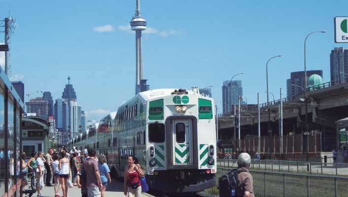 Via Rail en Toronto CORRIDOR PASS A TU MEDIDA 6 Este programa ofrece cómodos traslados en tren con VIA Rail por las principales ciudades del Este canadiense, reduciendo el tiempo de viaje en