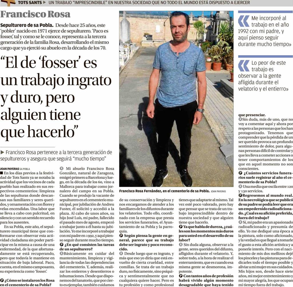 Diario de Mallorca Mallorca Prensa: Diaria Tirada: 13.666 Ejemplares Difusión: 11.