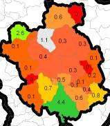 Serveis d informació (o) Vallès Occidental: 0,55 Activitats amb baixa presència absoluta a la comarca on sobresurten en termes relatius Gallifa i Rellinars.