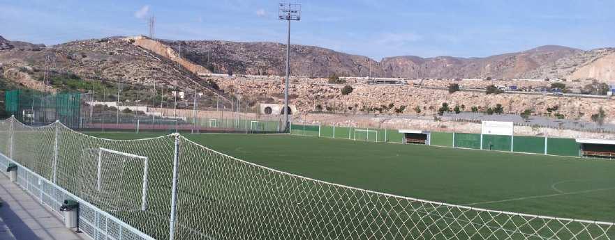 de Almería * Tipo de superficie de juego: Césped Artificial * Capacidad de espectadores: 600 pax.