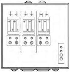 Parte 1: Reglas generales (IEC 61439-1) EN 61439-2 - Conjuntos de aparamenta de baja tensión Parte 2: Conjuntos de aparamenta de potencia (IEC 61439-2) CARACTERÍSTICAS CAJA GENERAL DE PROTECCIÓN P100