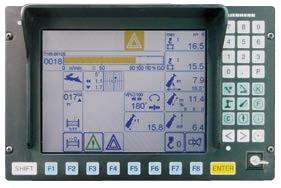 2014 Se evitan problemas de comunicación entre gruístas y personal de la obra Monitor a color Paneles táctiles El nuevo monitor a color LIC CON2, ubicado en la cabina de la