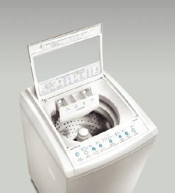 EWT 22 A Gran capacidad de lavado: 6 kg de ropa. Lavado con Sistema "Doble Acción". Velocidad de centrifugado: 750 rpm. Deja la ropa más seca. Panel electrónico de fácil manejo con luces indicadoras.