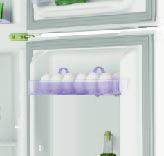 Anaqueles en la puerta desmontables. Estantes rejillas removibles en el refrigerador.