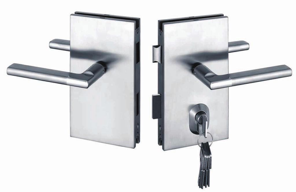 Cerraduras de vidrio de elite SA8700A-28-SSS SA8700A-28-PSS Recibidor de puerta. SA8700A-27-SSS SA8700A-27-PSS Cerradura cuadrada de alta calidad.