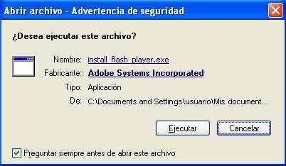 PRIMEROS PASOS Instalación de Adobe Flash Player Actualmente se estima que el 99% de los navegadores usados en las conexiones a Internet tiene instalado el plugin de Adobe Flash Player.