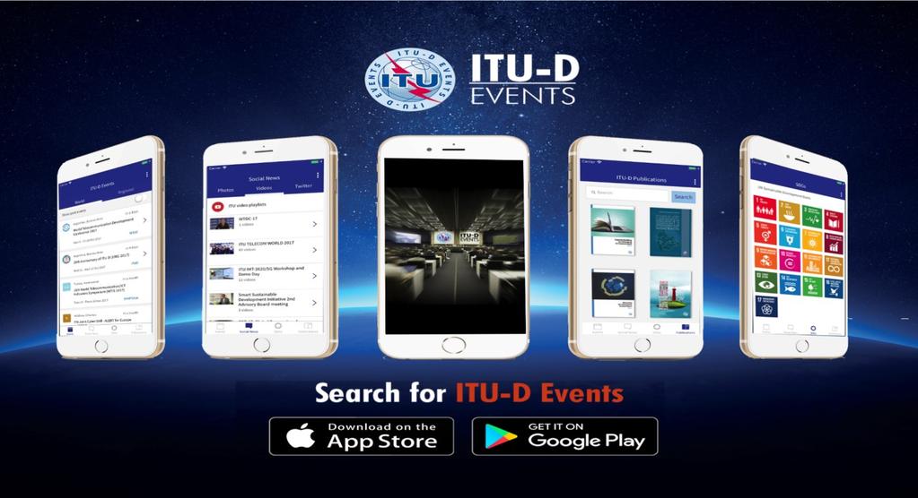 Aplicación para los Eventos del UIT-D www.itu.int/en/itu-d/conferences/tdag/publishingimages/itu- D_Events/ITUD_Events_poster.