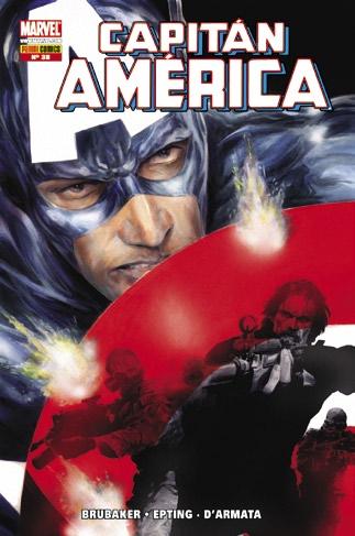 CAPITÁN AMÉRICA vol. 7, 38 Contiene Captain America vol. 5, 37 USA Comienza El hombre que compró América, el tercer y ultimo acto de La muerte del Capitán América!