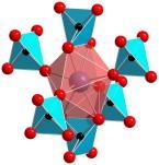 CAPÍTULO 1 INTRODUCCIÓN La estructura monoclínica y tetragonal tipo zircón son muy similares entre sí, éstas se encuentran conformadas por átomos de V 5+ unidos a 4 átomos de O 2-3-, resultando en la