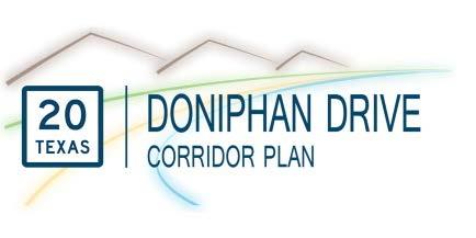 REUNIÓN PÚBLICA Plan del Corredor de Doniphan Drive Doniphan Drive (SH 20) desde la línea estatal de Texas/Nuevo México hasta la calle Mesa Condado de El Paso CSJ: 0001-01-060 (FAVOR DE USAR LETRA DE