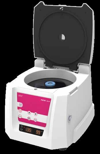 AHN mylab MC-02 Microcentrífuga de alta velocidad 15000 rpm Uso diseñada para la centrifugación de la sangre y otras aplicaciones clínicas Capacidad