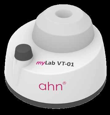 AHN mylab VT-01 Mini-agitador Vórtex 4500 rpm 34 Uso mezclado rápido, resuspensión de muestras en tubos de