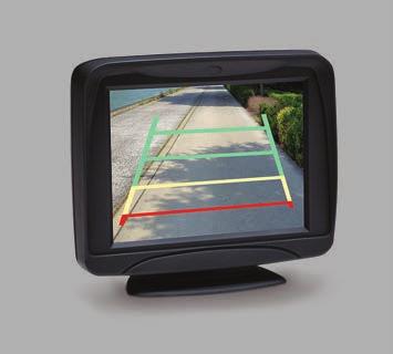 Kit de visión trasero (cámara + pantalla) Remitirse a las tablas de las páginas 26 y 27 2. Ayuda al estacionamiento delantero Réf.