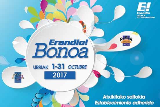Segunda edición del Erandio Bonoa Erandioko Udalak ERANDIO BONOAren II.