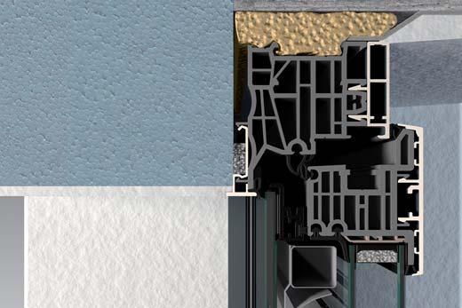 Características de las puertas y ventanas de aluminio FIN-Project Prestaciones funcionales en detalle Excelente aislamiento térmico El nuevo sistema de puertas y ventanas FIN-Project sienta nuevas