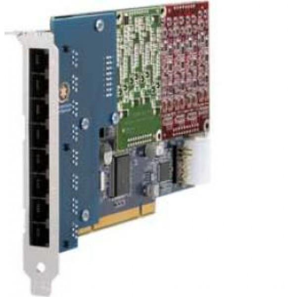 5 Figura 1.1: Tarjeta PCI Asterisk TDM800P con Módulos FXO y FXS (4 puertos cada uno).