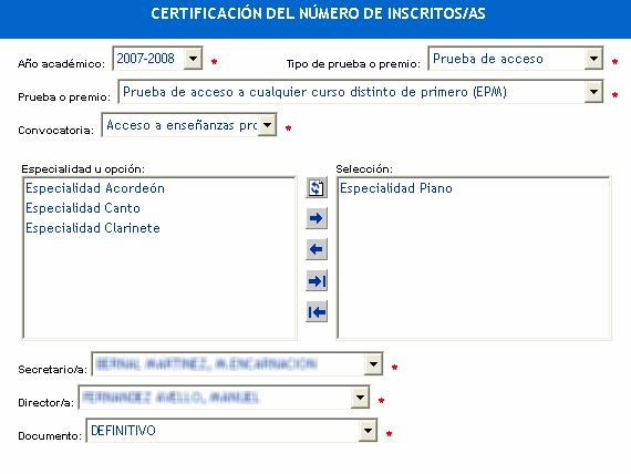 1.4.1 Certificado del número de inscritos/as Este documento lo utilizará el servicio de