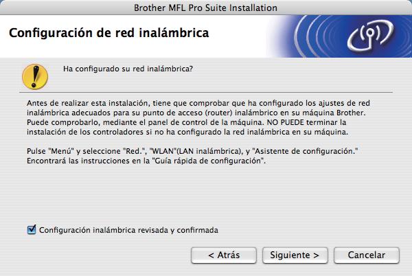 Red inlámric Mcintosh Instle los controldores y el softwre (Mc OS X 10.3.