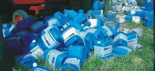 plásticos de fitosanitarios utilizados en forma anual 17.000.