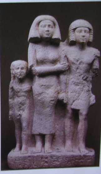 Escultura egipcia.