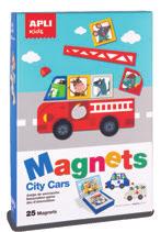 Magnets Vehículos Descubre los 4