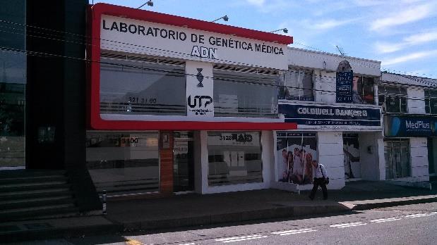 En el Laboratorio de Laboratorio de Genética Médica ADN UTP ubicado en la carrera 14 # 12-21 Barrio los Alpes, se cuenta con sitio de almacenamiento de RESPEL con