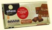 200G 1,79 El kilo sale a 8,95 TURRÓN ALTEZA Chocolate crujiente.