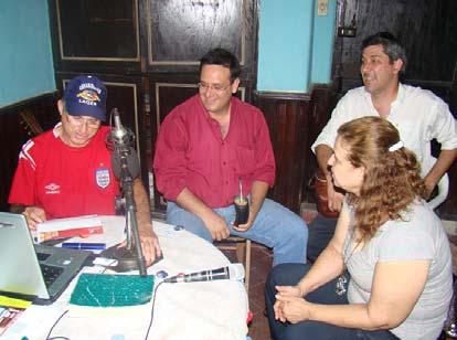 En la Radio Comunitaria Quebracho Poty, se difundió la actividad