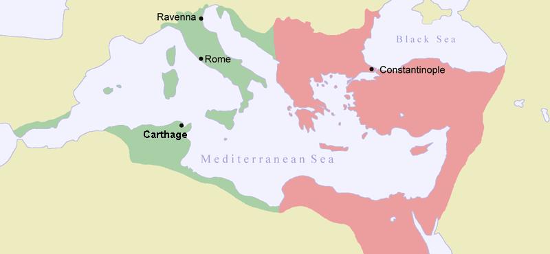 Siglo VI Jus6niano recupera Italia Jus6niano I el Grande (Tauresium, 11 de mayo de 483 Constan6nopla, 14 de noviembre de 565) fue emperador de los romanos desde el 1 de agosto de 527 hasta su muerte,
