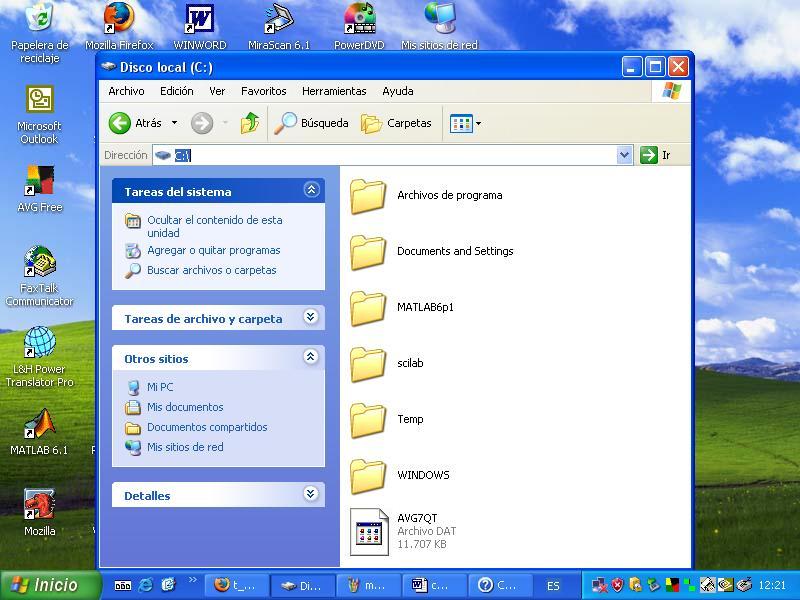 El botón minimizar convierte la ventana en un botón situado en la barra de tareas del escritorio de Windows.