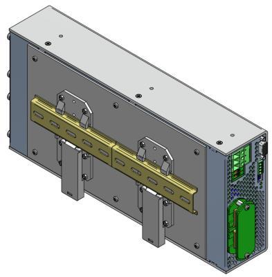 brackets kit Contains baseplate DIN rail assembly