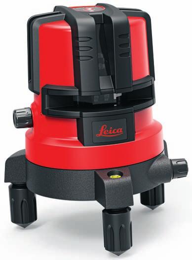 Leica LINO L4P1 El nivel láser más versátil para interiores hasta 15 m con receptor láser hasta 80 m Precisión de nivelación ± 1 mm a