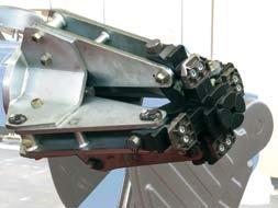 TECHNISCHE DATEN Motor für Drehung der Spannvorrichtung Hydraulikmotor Felgen-Ø Felgen mit G108A12 Raddurchmesser Max.