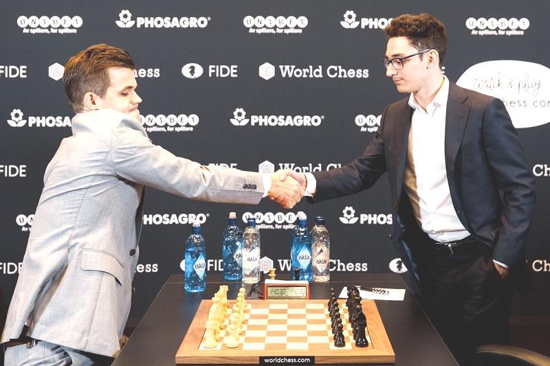 O site do Xadrez - 16/87 Campeonato del Mundo, partida 2: Caruana le dió una sorpresa, pero Carlsen logró empatar 11/11/2018 La segunda partida del Campeonato del Mundo de Ajedrez igualmente concluyó