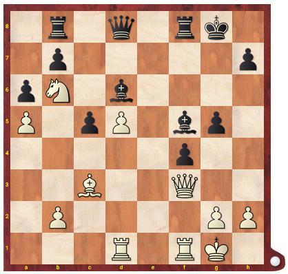 O site do Xadrez - 51/87 Por primera vez: una Siciliana abierta. Magnus Carlsen había preparado la Variante Sveshnikov. Fabiano Caruana respondió con 7.