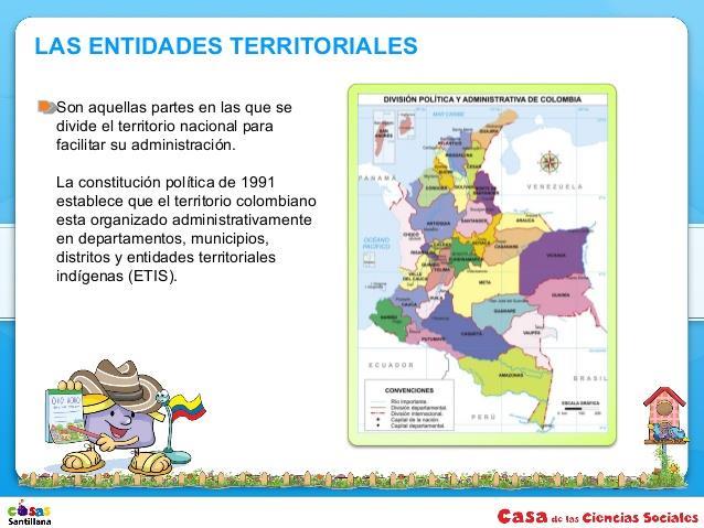 El Estado Colombiano y su organización Constitución Política Colombiana Artículo 286.