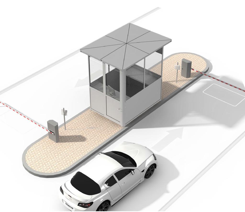 Esta solución proporciona usuario con un no parar, no hay ninguna tarjeta, el acceso rápido a la experiencia estacionamientos.