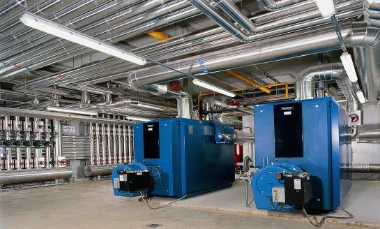 Convención Tipología de Comercial calderas Caldera de condensación Las calderas de condensación, pueden aplicarse a todas las instalaciones de calefacción.