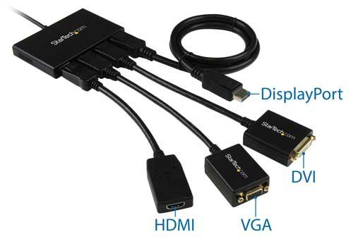 Este concentrador MST tiene certificación VESA y DisplayPort para posibilitar su compatibilidad con sistemas equipados con DP 1.