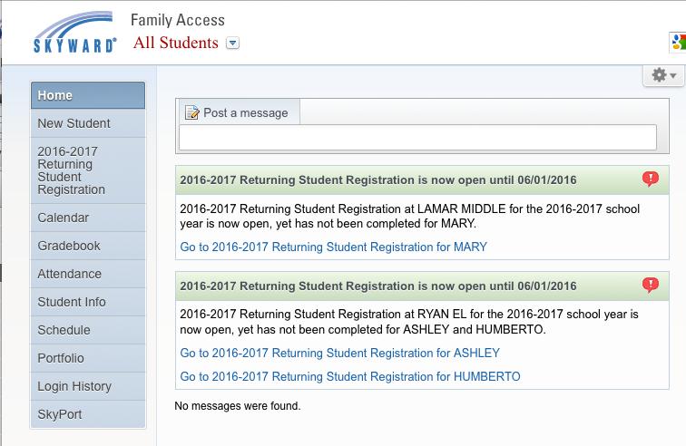 2. To begin your registration process, click on the link 20