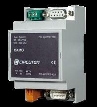accesorios Conversor / Amplificador CAMO Conversor / amplificador RS-232 - RS-485 Descripción Equipo versátil que