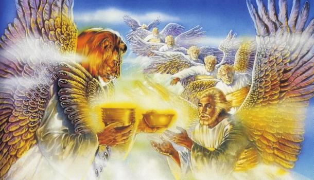 (Capítulo 14; 15-20) Capítulo 15 Capítulo 15 Aparecen siete ángeles con las siete plagas de Dios.