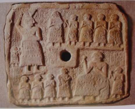 Estela de Ur-Nina, rey de Sirupula (aprox. 2900 a. C.